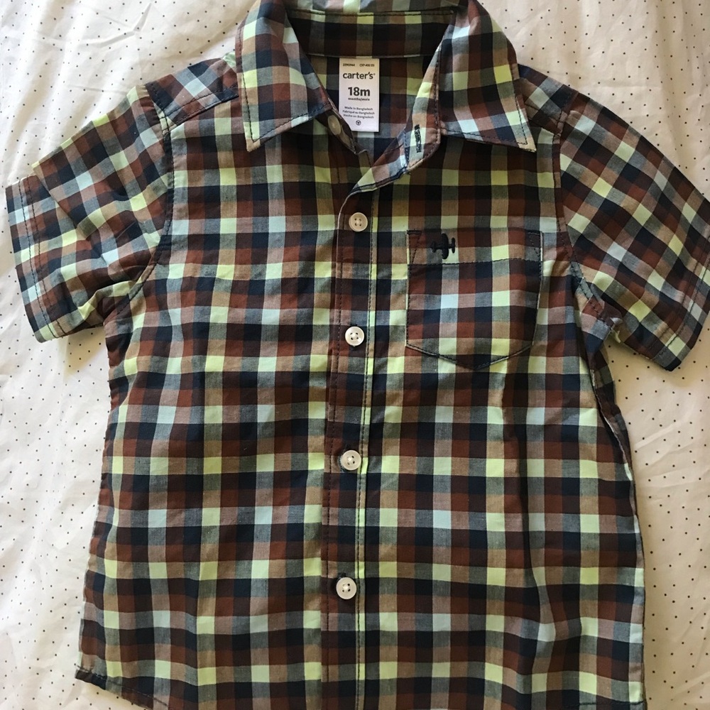 Checkered Polo (18 months)